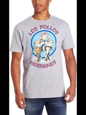 Breaking Bad Los Pollos Hermanos Short Sleeve Graphic T-Shirt